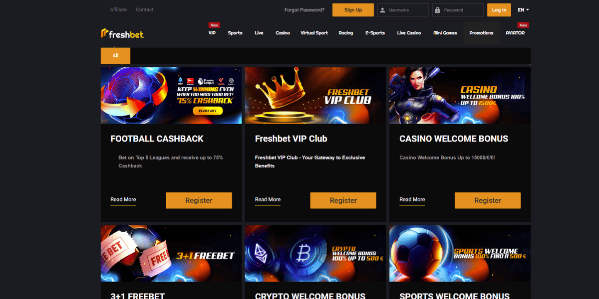 Freshbet casino